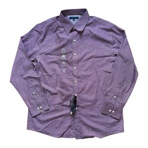 Tommy Hilfiger Men’s Long Sleeve Button Down Shirt Size Size 17.5 / 34-35